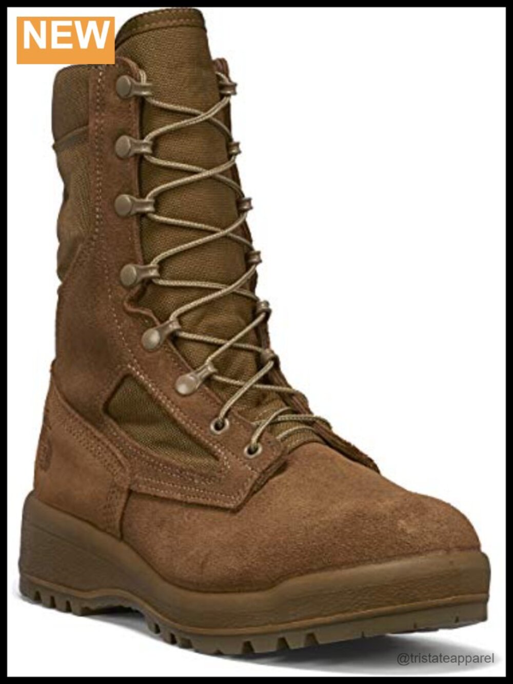 Belleville 550 ST Military Tactical Steel Toe Boots Men Hot Weather 8"